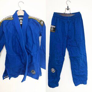 Tatami BJJ Gi Blue M4 Youth Size Batch TFW-243 100% Cotton Jiu Jitsu Uniform